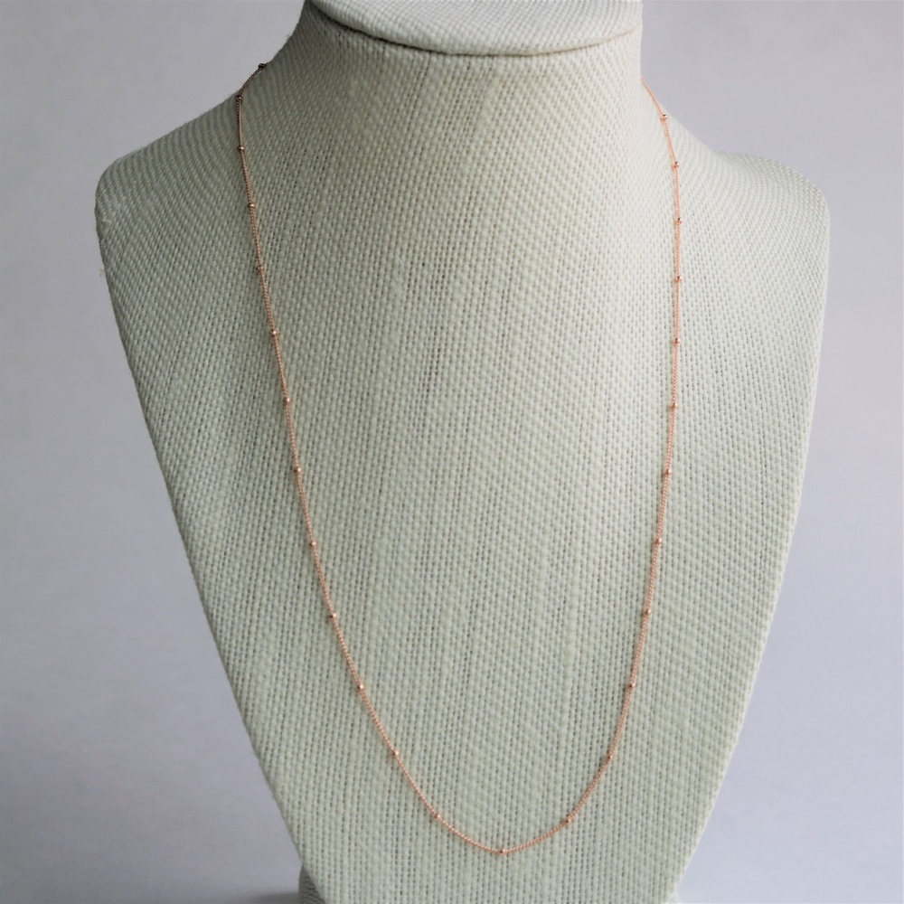 20" 14K Rose Gold Filled Leah Chain Necklace